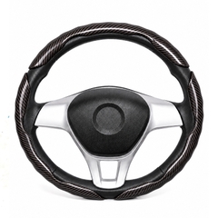 Miếng Ốp Bọc Vô Lăng Ô Tô CIND Carbon Bóng (Phiên Bản Nâng Cấp) Gợn Sóng Mỏng Nhẹ Chống Trơn Trượt Phù Hợp Nhiều Dòng Xe