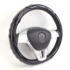 Ốp Bọc Vô Lăng CIND Carbon Bóng Thể Thao Mỏng Nhẹ Chống Trượt Phù Hợp Nhiều Dòng Xe