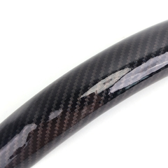 Ốp Bọc Vô Lăng CIND Carbon Bóng Thể Thao Mỏng Nhẹ Chống Trượt Phù Hợp Nhiều Dòng Xe