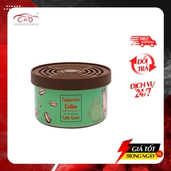 Sáp Thơm Ô Tô AIR-Q Caffe Gusto No242Iv-2 Cà Phê Cappuccino 36g - Nhập Khẩu Chính Hãng