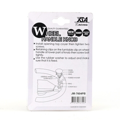 Tay Quay Trợ Lực Vô Lăng Ô Tô VIAIR Sport X JM-7604PB Màu Đen - Nhập Khẩu Chính Hãng