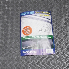 Thảm Cuộn Lót Sàn Ô Tô PACKY PODA 8899 Màu Xám - Nhập Khẩu Chính Hãng