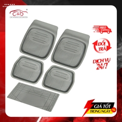Bộ Thảm Lót Sàn Ô Tô PACKY PODA 5455 Màu Xám 4 Chỗ - Nhập Khẩu Chính Hãng