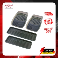 Bộ Thảm Lót Sàn Ô Tô PACKY PODA 5600F-5700-5800 Màu Đen 7 Chỗ - Nhập Khẩu Chính Hãng