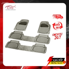 Bộ Thảm Lót Sàn Ô Tô PACKY PODA 6123-6117 Màu Đen 7 Chỗ - Nhập Khẩu Chính Hãng