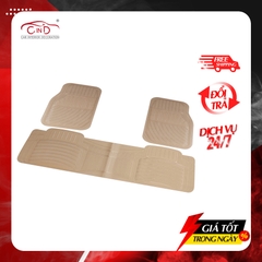 Bộ Thảm Lót Sàn Ô Tô PACKY PODA 6133 Màu Kem 4 Chỗ - Nhập Khẩu Chính Hãng