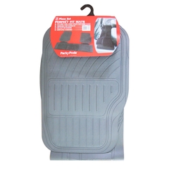 Bộ Thảm Lót Sàn Ô Tô PACKY PODA 6133 Màu Xám 4 Chỗ - Nhập Khẩu Chính Hãng