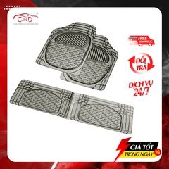 Bộ Thảm Lót Sàn Ô Tô PACKY PODA 6201-6207 Màu Đen 4 Chỗ - Nhập Khẩu Chính Hãng
