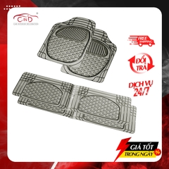 Bộ Thảm Lót Sàn Ô Tô PACKY PODA 6201-6207 Màu Đen 7 Chỗ - Nhập Khẩu Chính Hãng