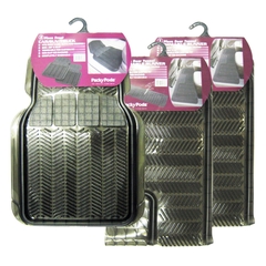 Bộ Thảm Lót Sàn Ô Tô PACKY PODA 6401-6407 Màu Đen 7 Chỗ - Nhập Khẩu Chính Hãng