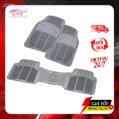 Bộ Thảm Lót Sàn Ô Tô PACKY PODA 7901-7907 Màu Xám 4 Chỗ - Nhập Khẩu Chính Hãng