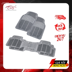 Bộ Thảm Lót Sàn Ô Tô PACKY PODA 7901-7907 Màu Xám 7 Chỗ - Nhập Khẩu Chính Hãng