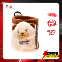 Trang Trí Để Ly FOCUS Cobe Panda K-X06A Màu Kem - Nhập Khẩu Chính Hãng