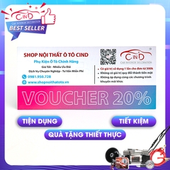 [Quà Tặng] Voucher Mua Hàng Phụ Kiện Ô tô Chăm Sóc Xe Hơi Toàn Diện