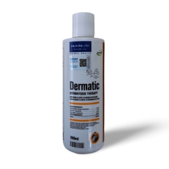 Alkin Dermatic - Dầu tắm trị gầu da mưng mủ, viêm da, sài ghẻ cho chó