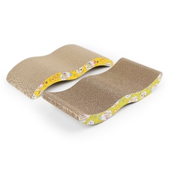 Bàn cào móng hình sóng cho mèo