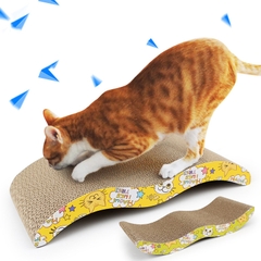 Bàn cào móng hình sóng cho mèo