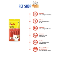 Bánh thưởng mèo dạng kem Me-O vị cua - Me-O Creamy Treats Crab Flavor