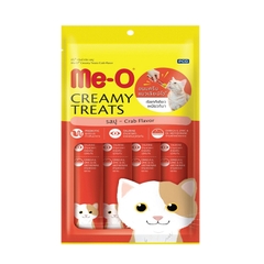 Bánh thưởng mèo dạng kem Me-O vị cua - Me-O Creamy Treats Crab Flavor 60g