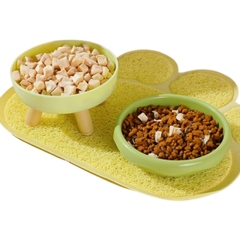 Bát ăn chống gù bốn chân có thể tách rời cho chó mèo https://petshopvinh.vn/