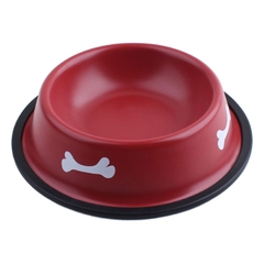 Bát inox sơn cao cấp cho chó mèo