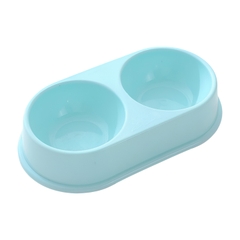 Bát nhựa đôi bầu dục cho chó mèo https://petshopvinh.vn/