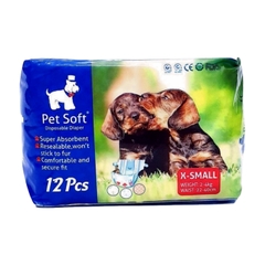 Bỉm chó mèo Pet Soft bịch 12 miếng https://petshopvinh.vn/