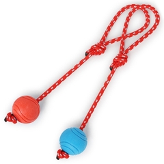 Bóng cao su dây cắn gặm huấn luyện chó
