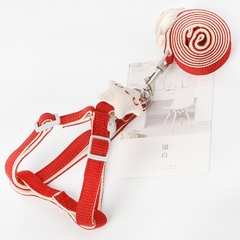 Dây dắt yếm vải đính sao biển cười cho chó