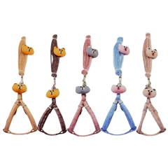 http://petshopvinh.vn/ Dây yếm có đính mặt gấu cute