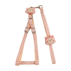 Dây yếm kẻ sọc mặt mèo cho chó dưới 3.5kg https://petshopvinh.vn/