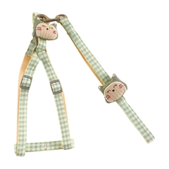 Dây yếm kẻ sọc mặt mèo cho chó dưới 3.5kg https://petshopvinh.vn/