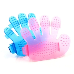 Găng tay tắm massage cho chó mèo