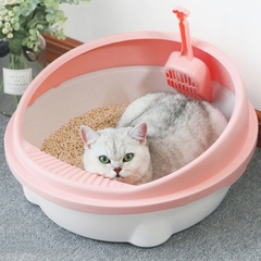 Khay vệ sinh mèo tròn
