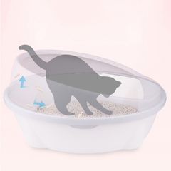 Khay vệ sinh mèo tròn