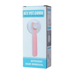 Lược chải lông có nút bấm lấy lông đầu tròn