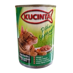 Pate Kucinta lon 400g Chunky Sardines vị cá trích cắt khúc cho mèo https://petshopvinh.vn/