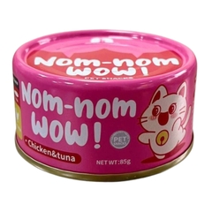 Pate lon WOW 85g cho mèo vị thịt gà và cá ngừ https://petshopvinh.vn/