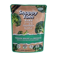 Pate Snappy Tom Gourmers gói 70g Chicken with Broccoli vị gà và bông cải xanh cho mèo https://petshopvinh.vn/