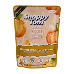Pate Snappy Tom Gourmers gói 70g Chicken with Pumpkin vị gà và bí đỏ cho mèo https://petshopvinh.vn/