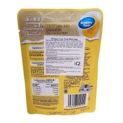 Pate Snappy Tom Gourmers gói 70g Tuna with Egg vị cá ngừ và trứng cho mèo https://petshopvinh.vn/;