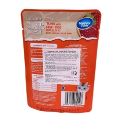 Pate Snappy Tom Gourmers gói 70g Tuna with Fish Roe vị cá ngừ và trứng cá cho mèo