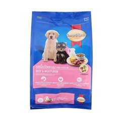 Thức ăn Smart Heart Puppy Beef Milk Flavor cho chó con