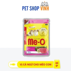 Thức ăn ướt Me-O vị cá ngừ dành cho mèo con, Me-O Wet Food Tuna for Kitten 80g