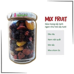Box Dinh Dưỡng đầy đủ Mix Nuts, Mix Fruit & Granola. Quà tặng cho mẹ bầu