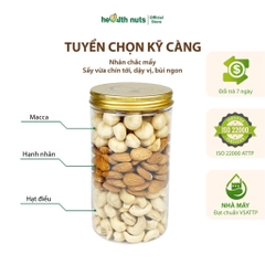 Mixnuts 9 loại Hạt Dinh Dưỡng, nhiều phiên bản mix, cho mẹ bầu, người ăn kiêng, giảm cân Health Nuts