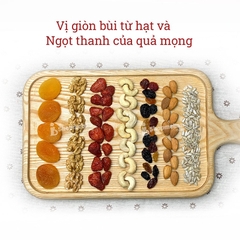 Mixnuts 7 hạt tổng hợp và trái cây đặc sản