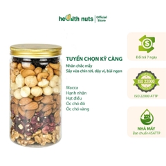 Mixnuts 9 loại Hạt Dinh Dưỡng, nhiều phiên bản mix, cho mẹ bầu, người ăn kiêng, giảm cân Health Nuts