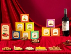 Hộp quà Nuts Gift - Lý Ngư Hóa Long 8 Vị Hạt dinh dưỡng