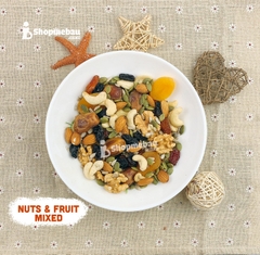 Mixnuts 7 hạt tổng hợp và trái cây đặc sản
